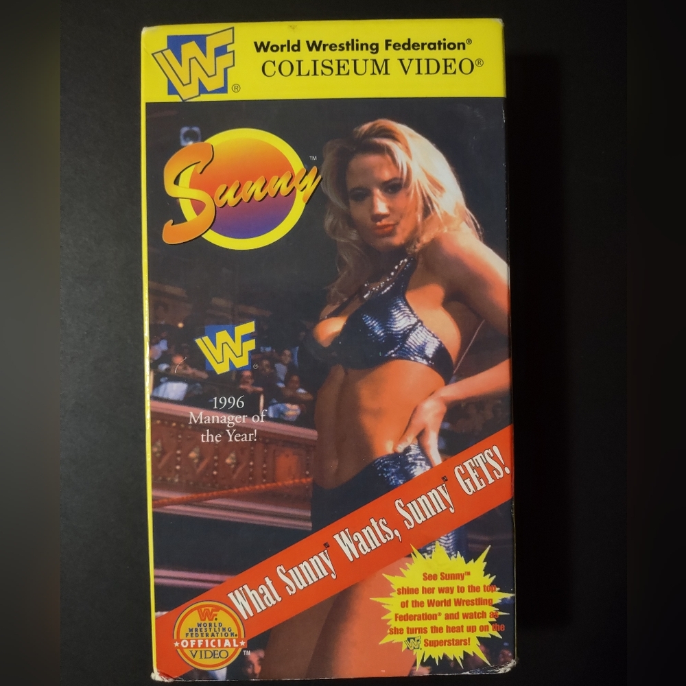 WWF What Sunny Wants, Sunny Gets! VHS 1997 Coliseum Video Wrestling